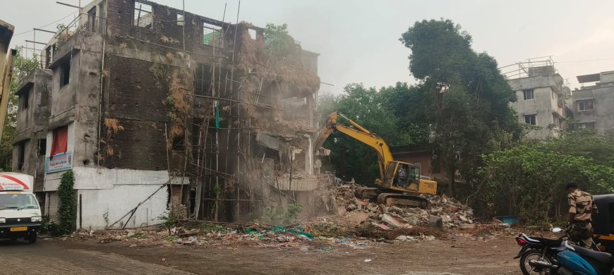 वसई-विरार शहरात ६१ अतिधोकादायक इमारती; महापालिकेने कारवाईला सुरुवात