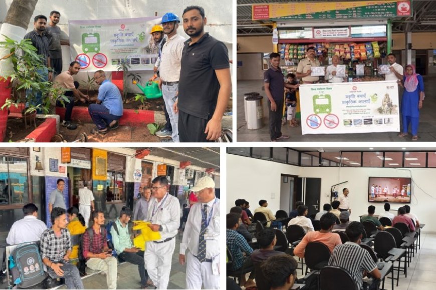Western Railway Observes World Environment Day with Campaign to End Plastic Pollution