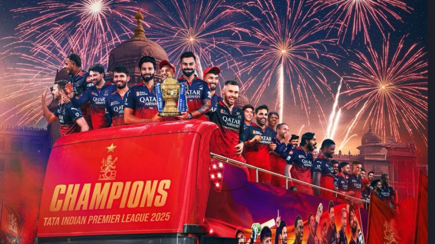RCB’s 18-Year Wait Ends in Glory: Victory Parade Set for Today in Bengaluru