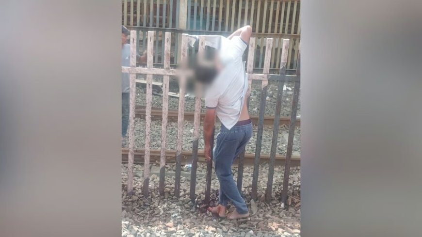 मुंबई सेंट्रल स्टेशन पर दर्दनाक हादसा: ट्रेन से गलत दिशा में उतरते समय लोहे की जाली में फंसा युवक, मौत