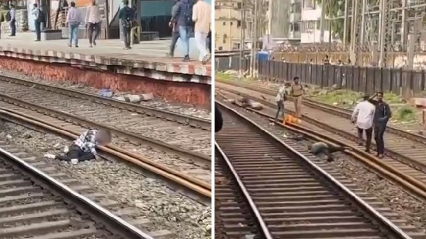 मुंबई लोकल ट्रेन में दर्दनाक हादसा: ठाणे के मुंब्रा स्टेशन के पास पांच यात्रियों की गिरकर मौत