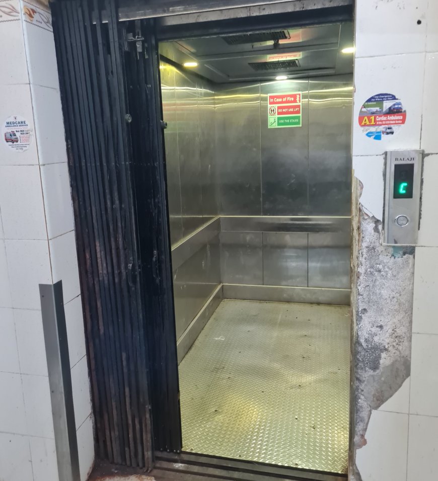 Lift at Bhabha Hospital, Kurla (West) Restored After Month-Long Shutdown – Relief for Dialysis Patients