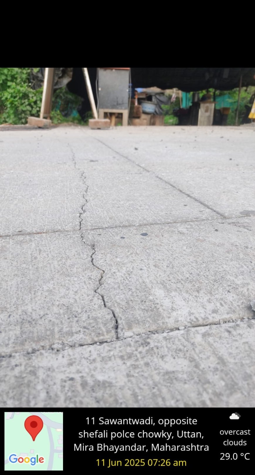 Residents Demand FIR, Arrests Over Substandard Road Work in Gorai