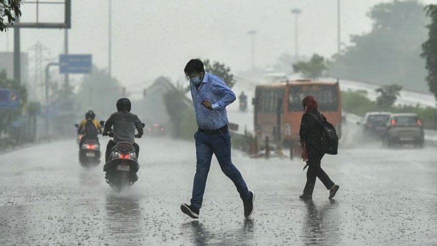 Heavy Rains Batter Mumbai; Powai Lake Overflows as IMD Issues Yellow Alert