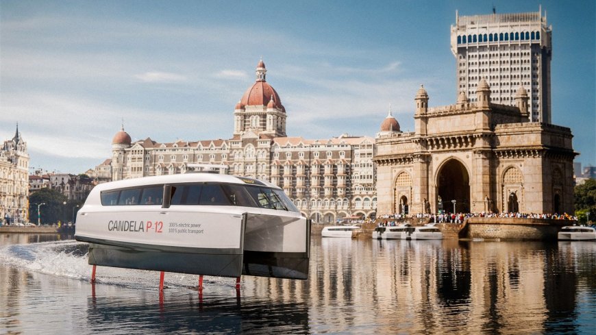Mumbai to Launch 11 Electric 'Flying Ferries' for Eco-Friendly, High-Speed Commutes