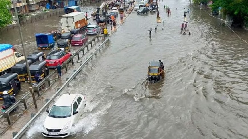 Mumbai Rains Bring Relief and Chaos: Yellow Alert Issued, Train Delays and Traffic Disruptions Reported