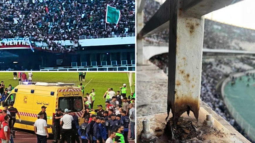 Tragedy at Title Celebration: 3 Dead, 70 Injured as Fans Fall from Stadium Stands in Algeria