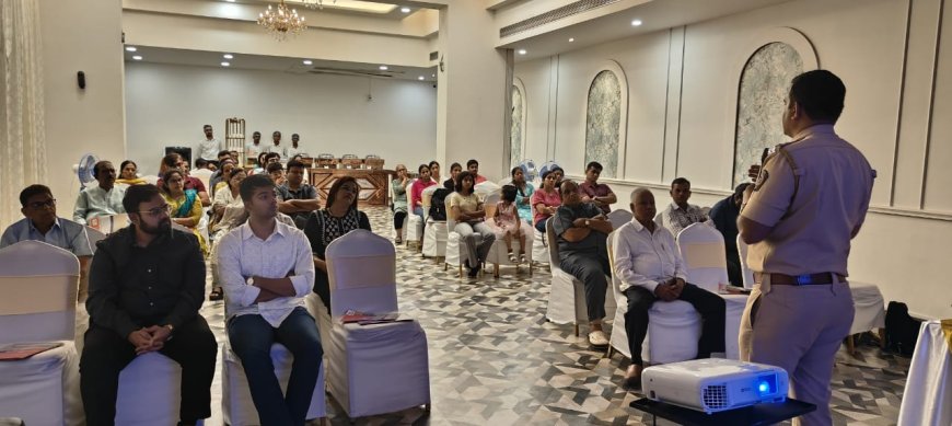 Cyber Awareness Program Conducted at Opulent Banquets, Dattani Mall, Vasai (W)