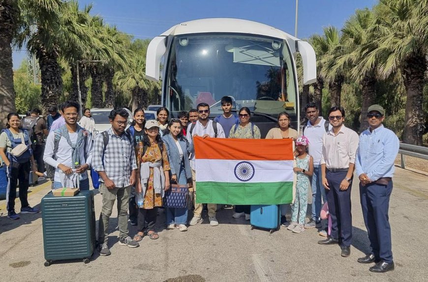 Second Batch of 443 Indians Evacuated from War-Hit Israel Under Operation Sindhu