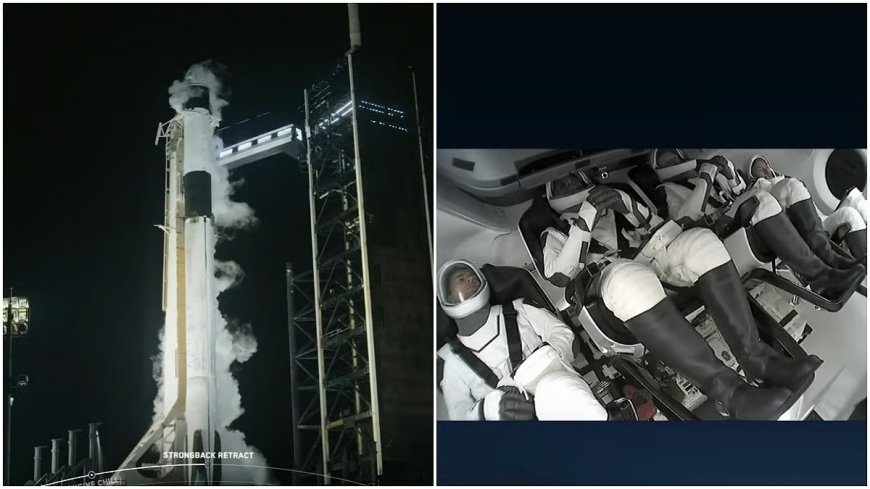 Proud Moment for India: Astronaut Shubhanshu Shukla Blasts Off to Space Aboard Axiom-4 Mission
