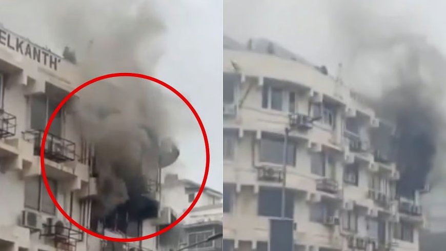 Massive Fire Breaks Out in Windsor Building, Santacruz East