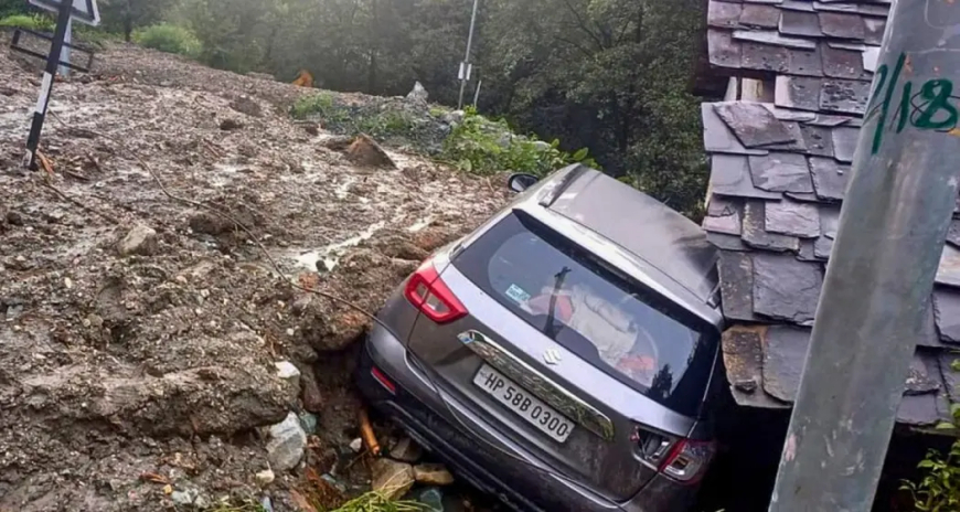 Himachal Pradesh Flash Floods: 5 Dead, Several Missing as Cloudbursts Trigger Widespread Devastation