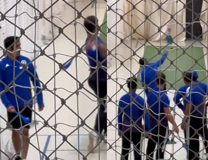 IND vs ENG 4th Test: Gautam Gambhir Learns Throwdown During Indoor Nets as Rain Disrupts Outdoor Practice
