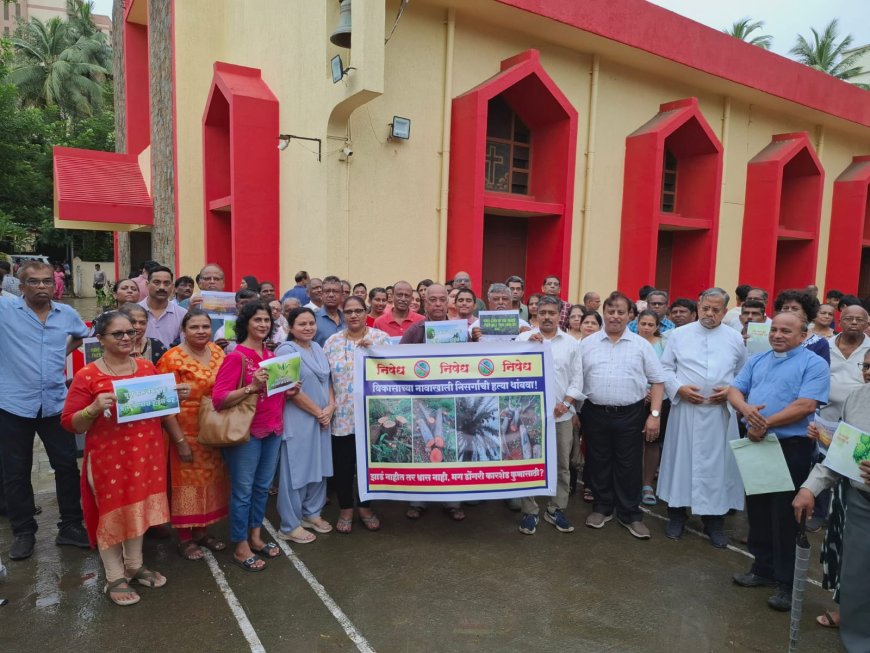 Mumbai Unites in Green Solidarity: Citizens Protest Felling of 12,400 Trees for Metro Car Shed in Dongri