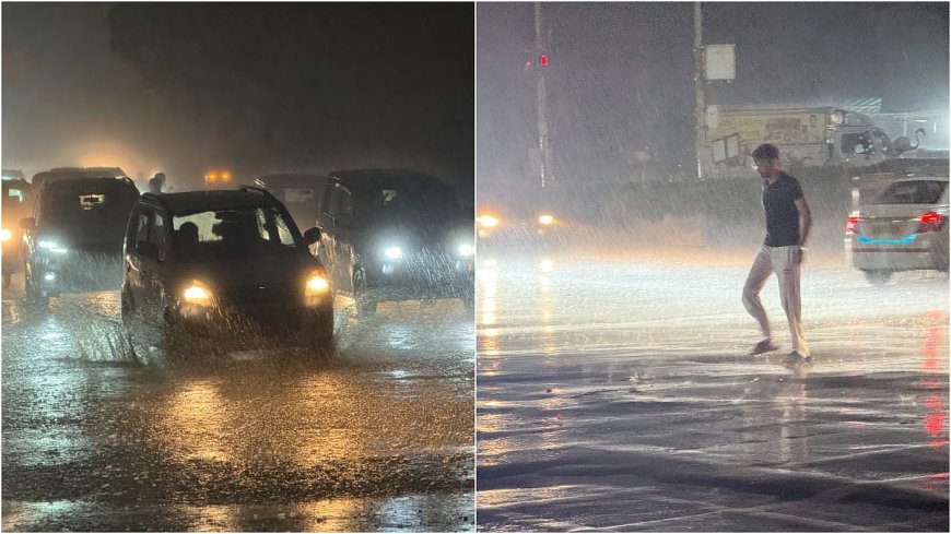 Heavy Rains Lash Mumbai Today; IMD Issues Yellow Alert for City, Thane & Palghar