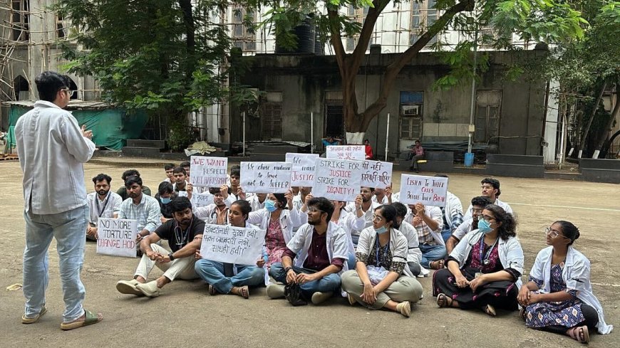 JJ Hospital Doctors Go on Strike After Junior Resident's Suicide Attempt; MSRDA Demands Immediate Action Against Departmental Harassment