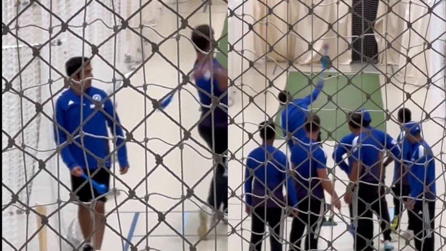 IND vs ENG 4th Test: Gautam Gambhir Learns Throwdown During Indoor Nets as Rain Disrupts Outdoor Practice