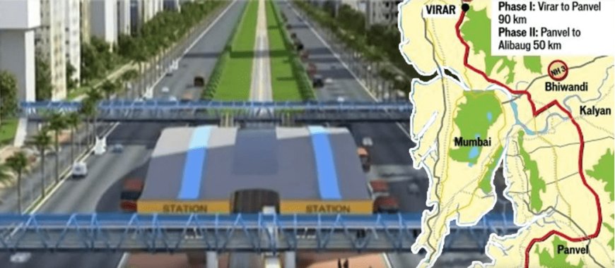Alibaug–Virar Multi-Modal Corridor: Maharashtra MSRDC Waits for GR to Start BOT Tendering
