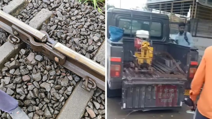 मध्य रेलवे की लोकल ट्रेन सेवा बाधित: बदलापुर और वांगणी के बीच पटरी में दरार के कारण हजारों यात्री परेशान