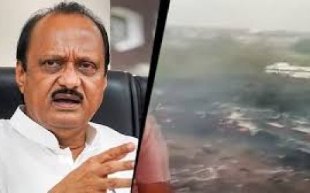 Maharashtra Deputy Chief Minister Ajit Pawar Dies in Plane Crash Near Baramati