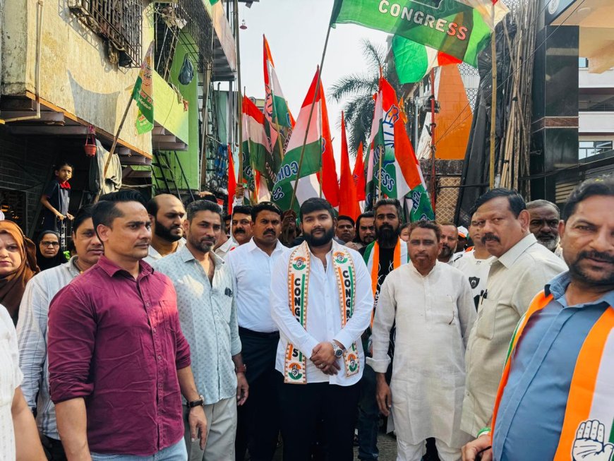 BMC Elections 2026: Final Day of Campaigning in Ward 34, Haider Ali Sheikh’s Strong Public Outreach
