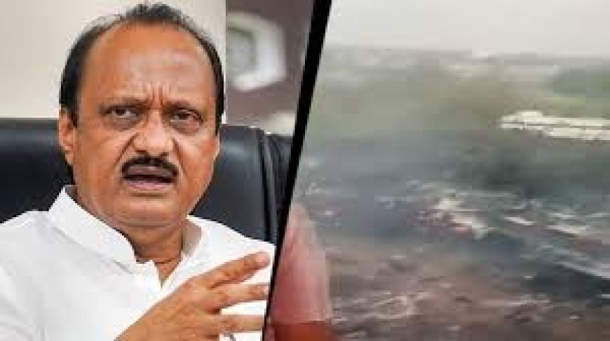 Maharashtra Deputy Chief Minister Ajit Pawar Dies in Plane Crash Near Baramati
