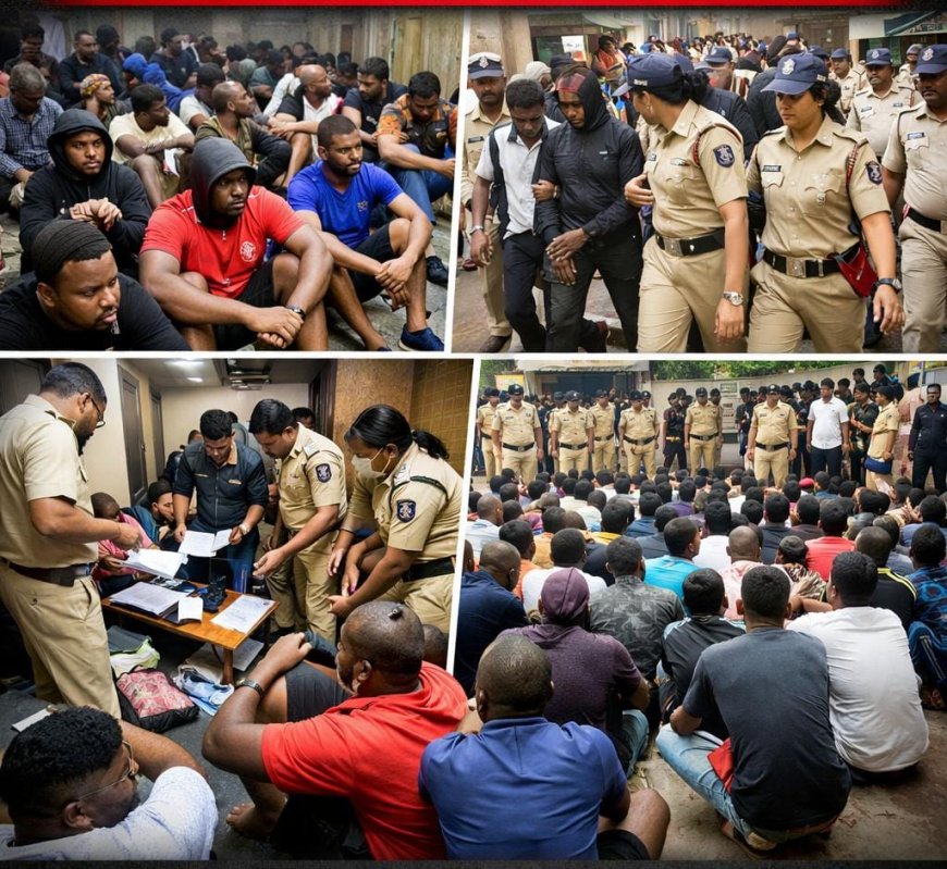 नालासोपारात परदेशी नागरिकांवर मोठी धडक कारवाई  १३० हून अधिक जण पोलिसांच्या ताब्यात